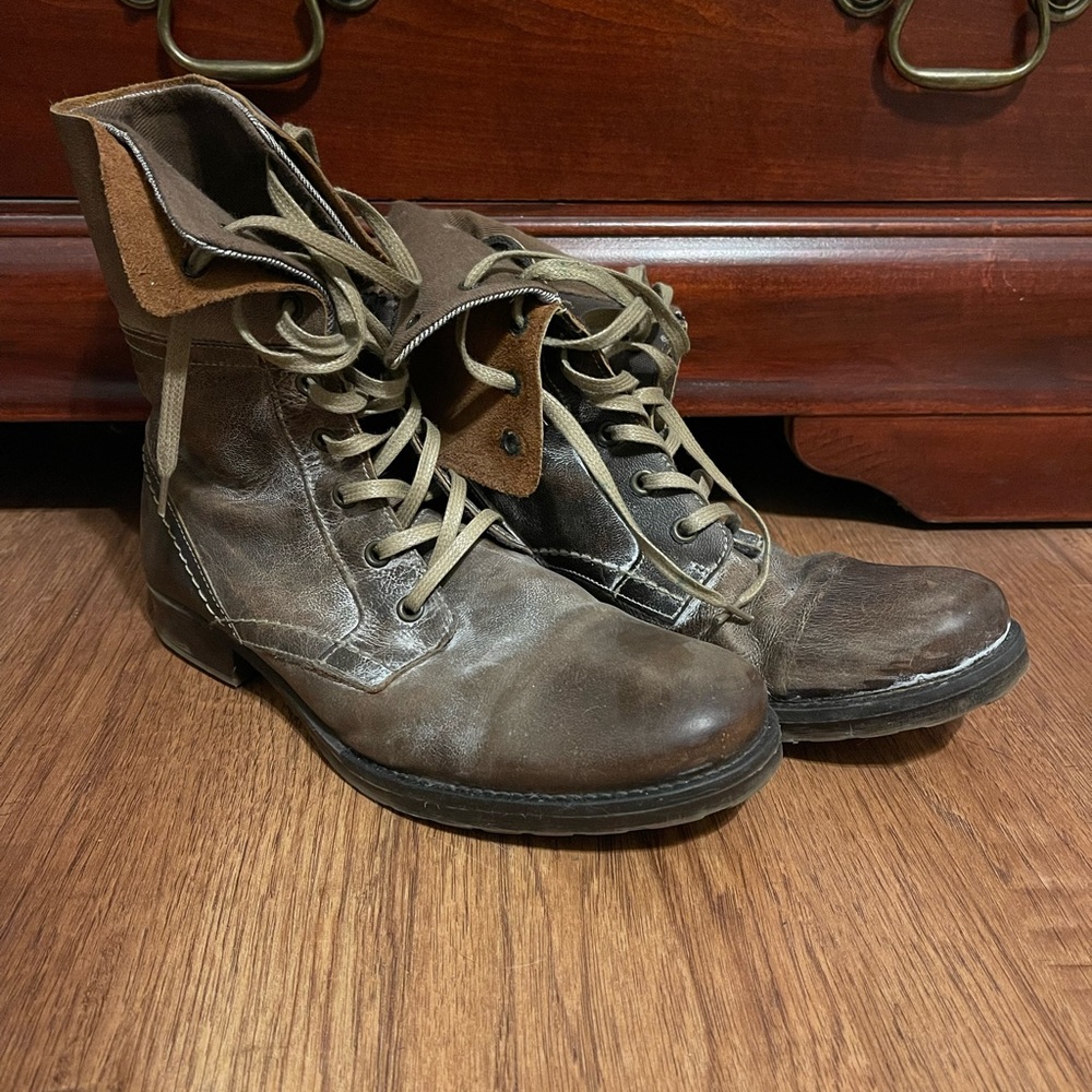 Bull Boxer Trasos Mens 8 41 Leather Boots